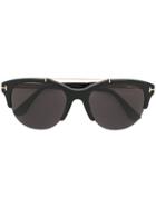 Tom Ford Eyewear Bold Cat-eye Sunglasses - Black