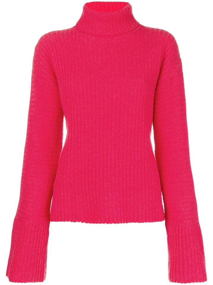 Lamberto Losani Ribbed Knit Sweater - Pink