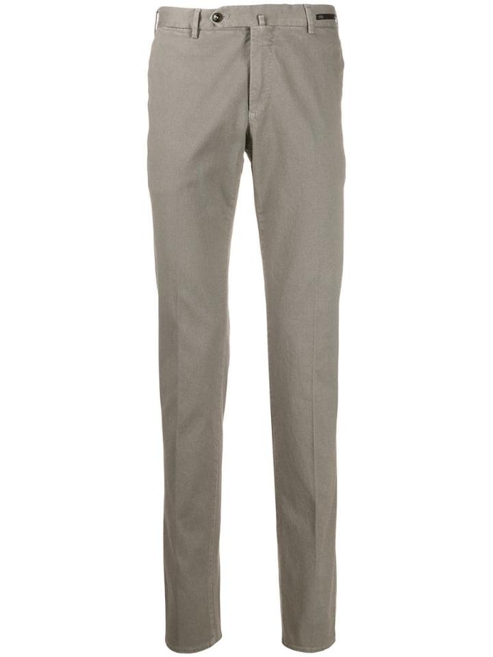 Pt01 Straight Chinos - Grey