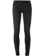 Frame Denim Skinny Jeans, Women's, Size: 27, Black, Cotton/polyester/spandex/elastane/modal