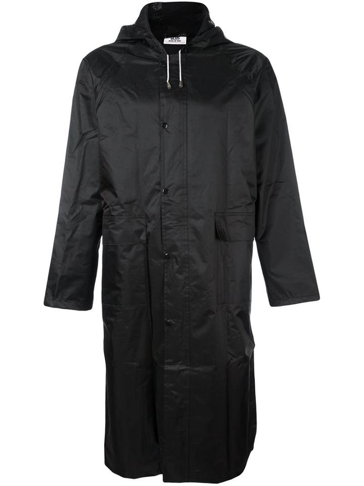 Gcds Logo Print Hooded Coat