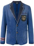 Gucci - Denim Marine Jacket - Men - Silk/cotton/spandex/elastane - 48, Blue, Silk/cotton/spandex/elastane