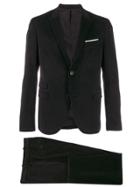 Neil Barrett Two Piece Corduroy Suit - Black