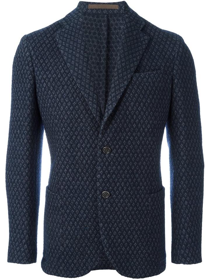 Eleventy Patterned Blazer