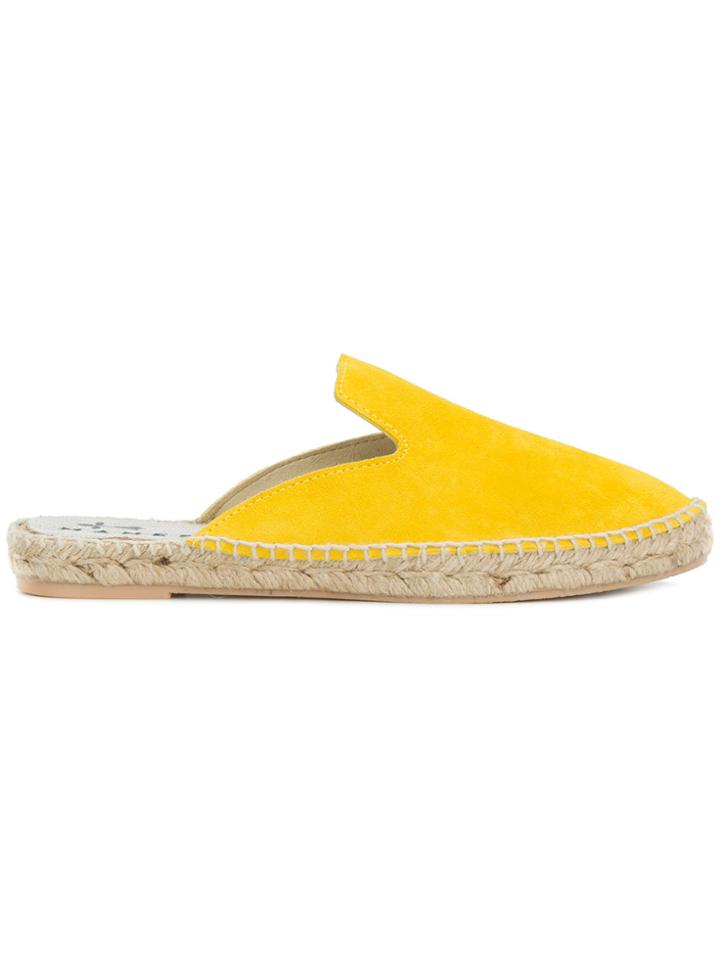 Manebi Slip-on Mules - Yellow & Orange