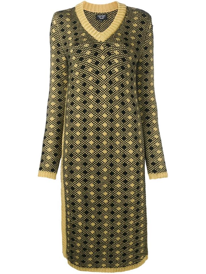 Creatures Of The Wind 'kesun' Intarsia Jumper, Women's, Size: Xs, Black, Angora/nylon