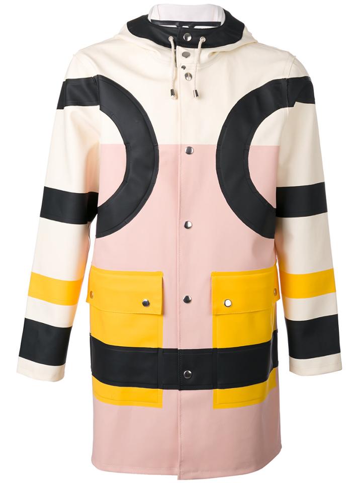 Henrik Vibskov Colour Block Coat - Multicolour