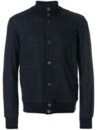 Paolo Pecora Buttoned Lightweight Jacket - Blue