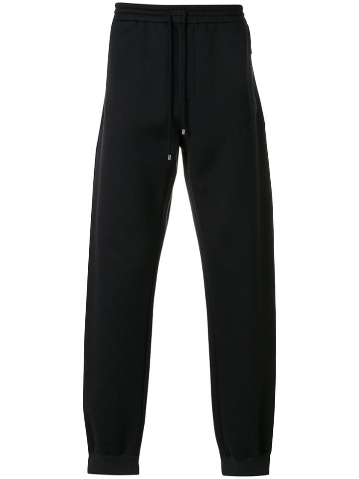 Giorgio Armani Elasticated Track Trousers - Blue