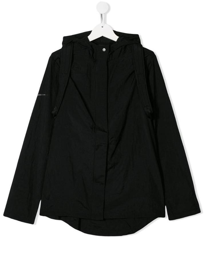 Nike Kids Hooded Shell Hacket - Black