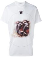 Givenchy Monkey Brothers T-shirt, Men's, Size: Large, White, Cotton