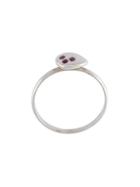 Natasha Collis Large Sapphire Nugget Ring, Women's, Size: 56.9, Metallic, Sterling Silver/sapphire