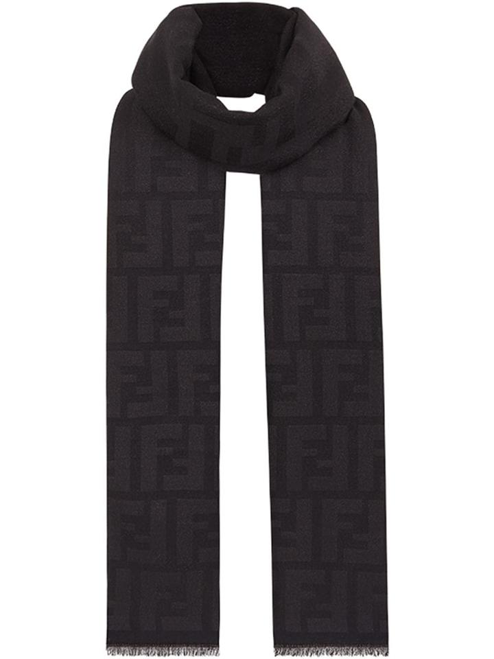 Fendi Ff Stole - Black