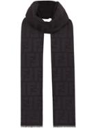 Fendi Ff Stole - Black