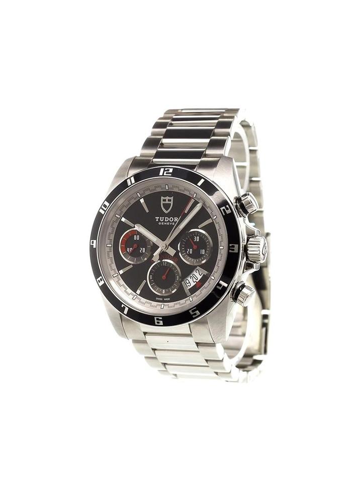 Tudor 'grantour Chrono' Analog Watch, Men's, Stainless Steel