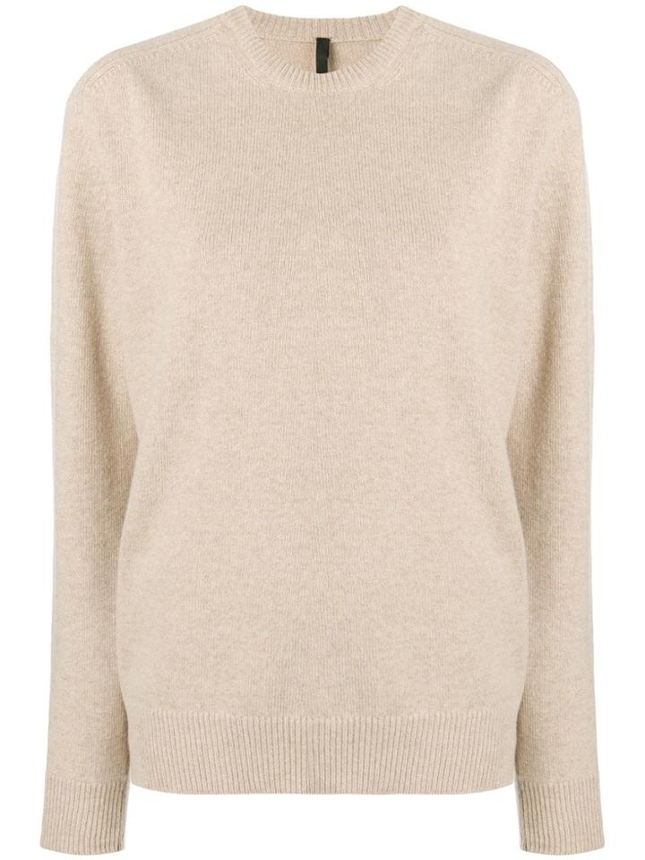 Sara Lanzi Crew Neck Sweater - Neutrals