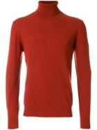 Z Zegna Turtleneck Sweater - Yellow & Orange