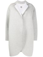 Mm6 Maison Margiela Structured Single-breasted Coat - Grey