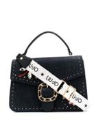 Liu Jo Studded Denim Tote Bag - Blue