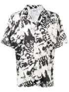 Sss World Corp Tie Dye Print Shirt - White