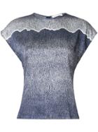 Chloé Ombré Print Top - Blue