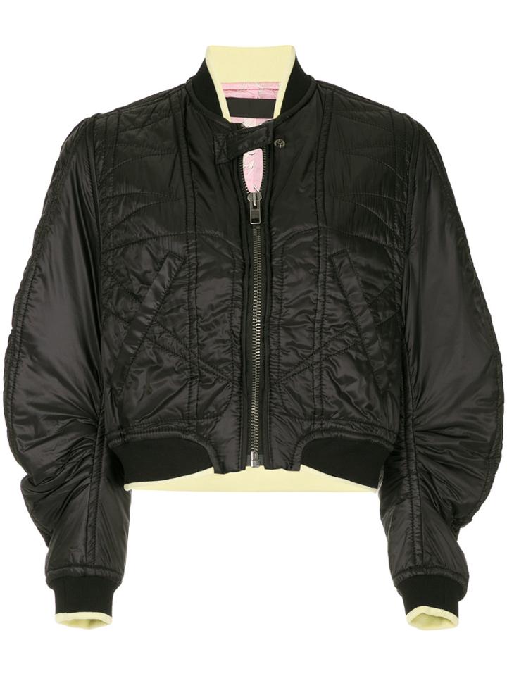 Haider Ackermann Zoisite Technical Bomber Jacket - Black