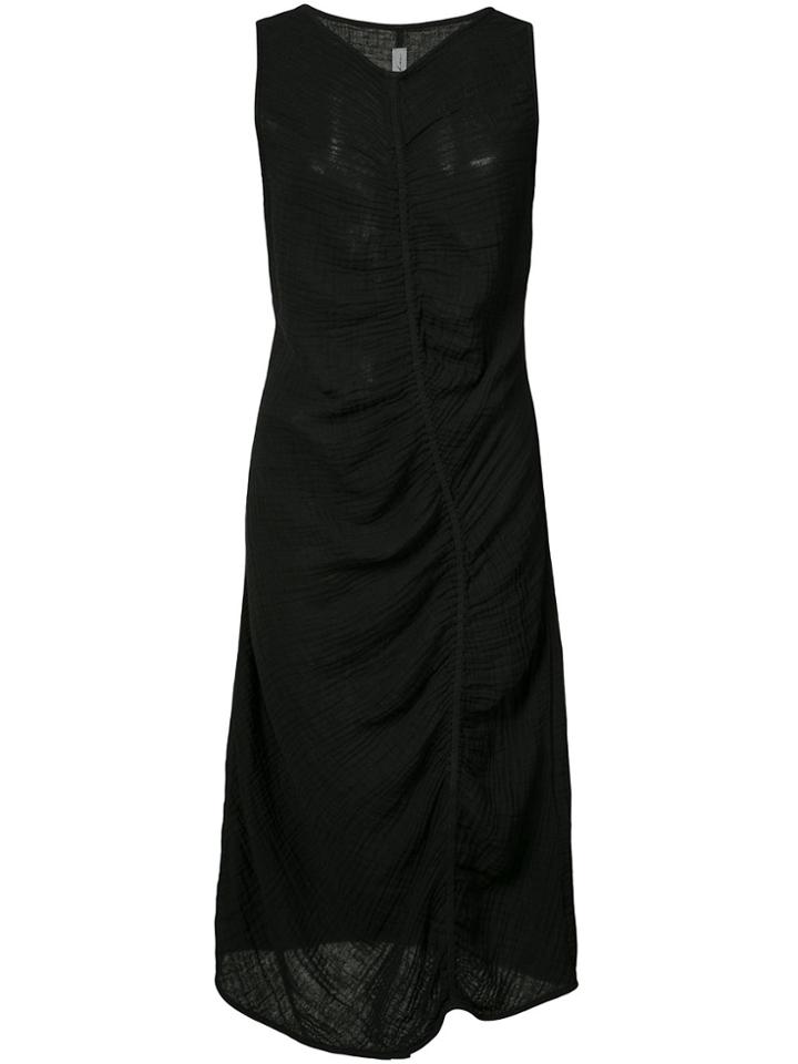 Raquel Allegra Fitted Silhouette Dress - Black