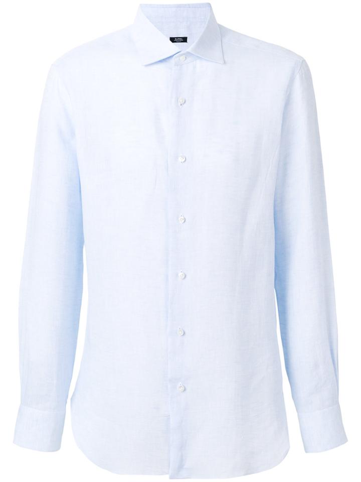 Barba Long-sleeve Shirt - Blue