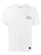 Neighborhood Shield Logo Print Short Sleeve T Shirt - White