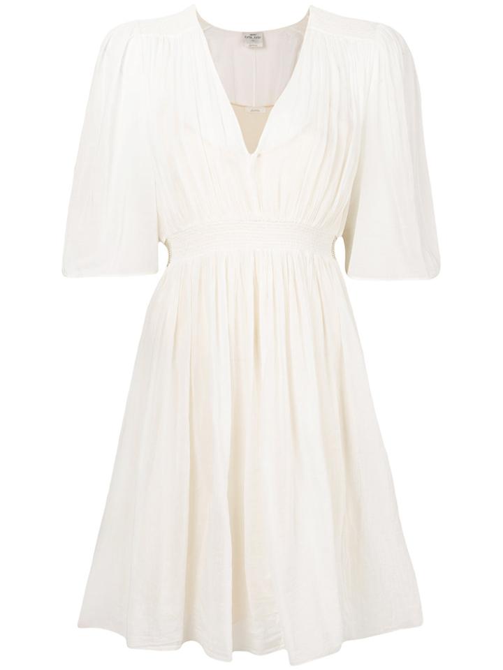 Forte Forte Fitted Waist Beach Dress - White