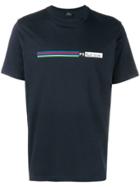 Ps By Paul Smith Logo Printed T-shirt - Blue