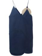 Jacquemus La Robe Cercles Dress, Women's, Size: 38, Blue, Linen/flax