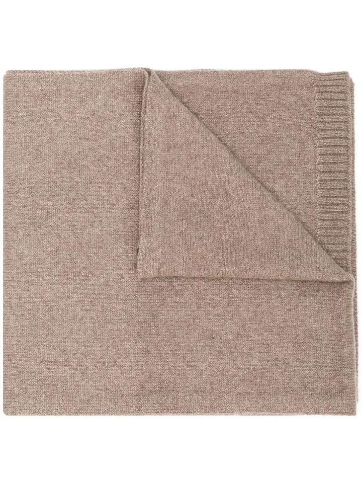 Max & Moi Cashmere Sable Scarf - Brown