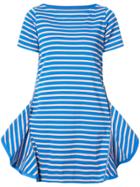 Sacai Dixie Striped Dress - Blue