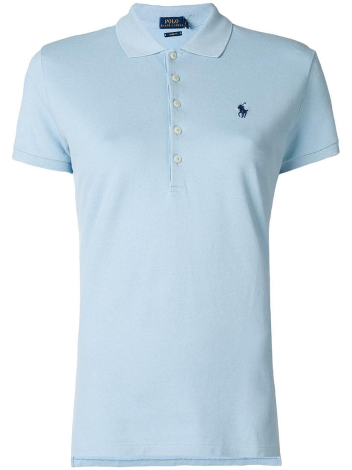 Polo Ralph Lauren Logo Patch Polo Shirt - Blue