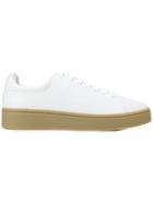 Stampd Lace-up Sneakers - White