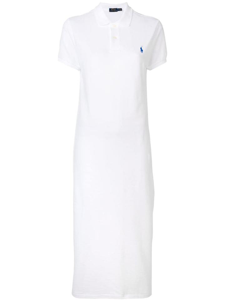 Polo Ralph Lauren Jersey Mid-length Dress - White