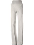 Rick Owens Classic Palazzo Trousers, Women's, Size: 44, Grey, Viscose/acetate/cotton/polyamide