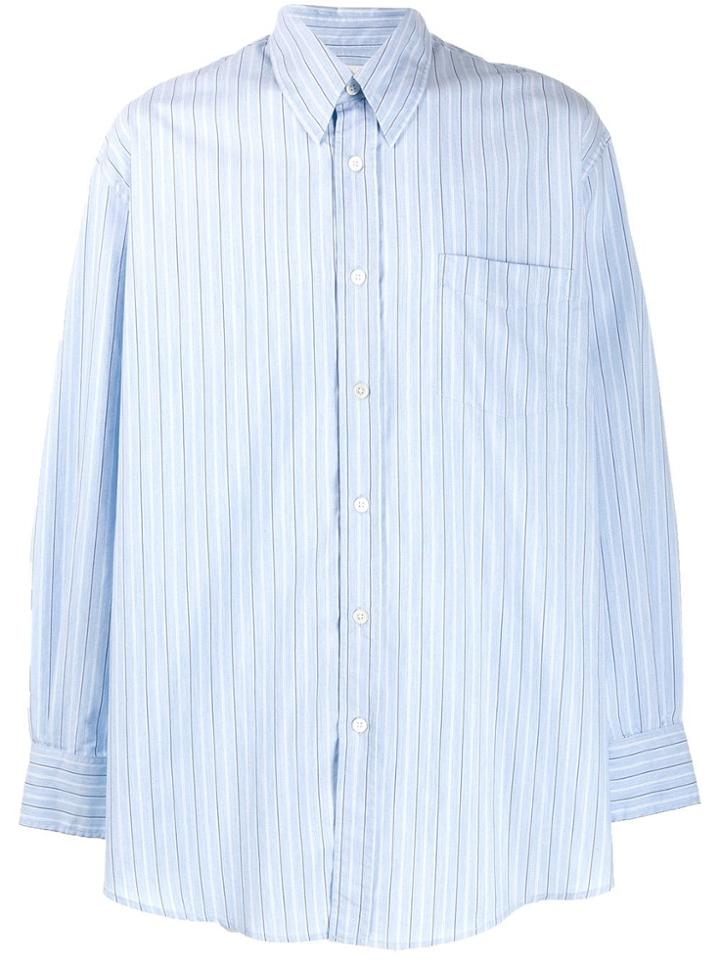 Our Legacy Striped Print Shirt - Blue