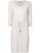 Max & Moi Drawstring Waist Dress - Nude & Neutrals