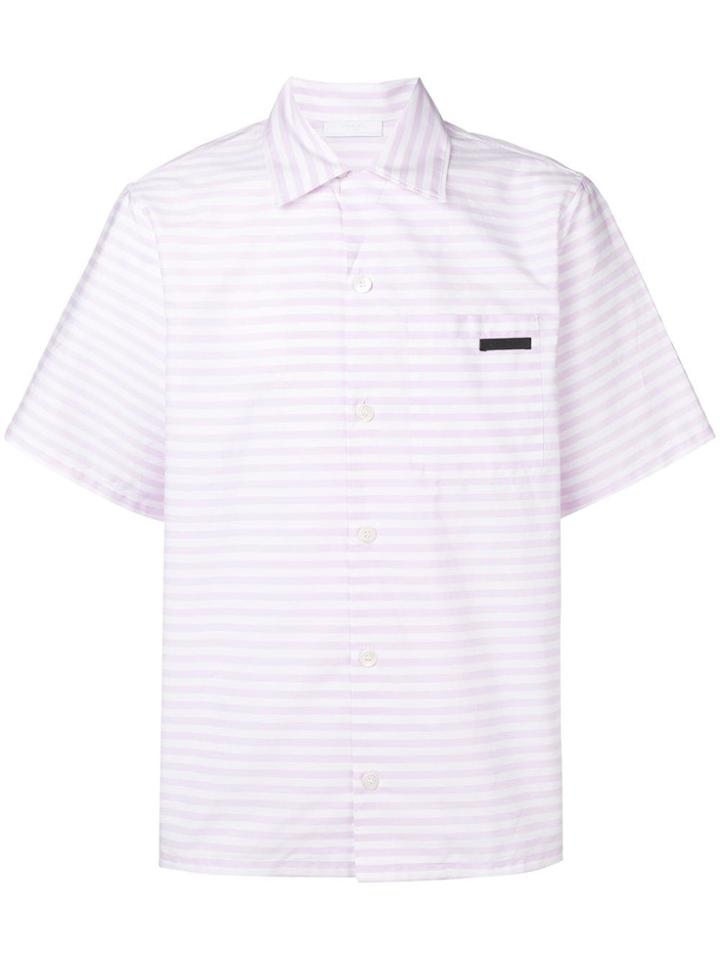 Prada Striped Shirt - Pink