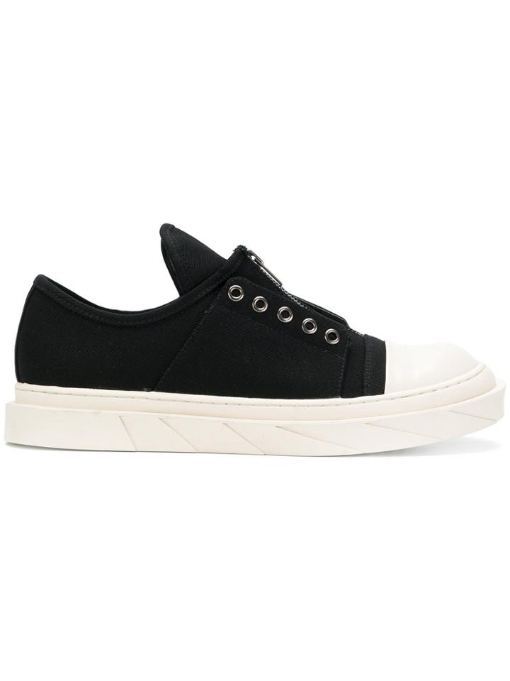 D.gnak Zipped Low-top Sneakers - Black