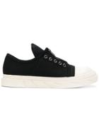 D.gnak Zipped Low-top Sneakers - Black