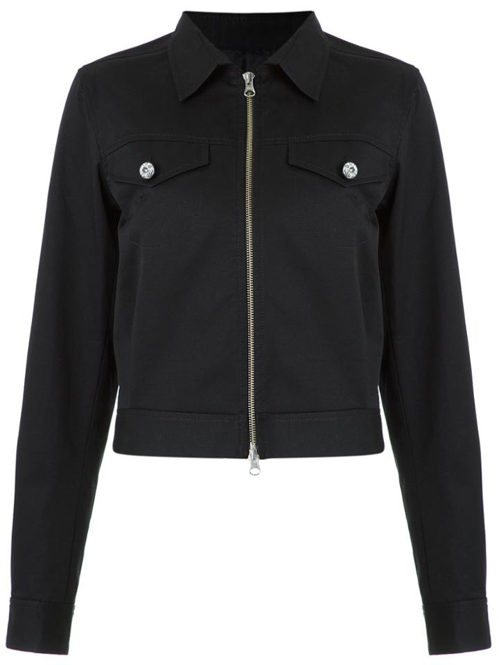 À La Garçonne Cropped Jacket - Black