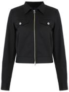 À La Garçonne Cropped Jacket - Black