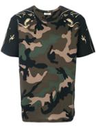 Valentino - Camupanther T-shirt - Men - Cotton - M, Green, Cotton