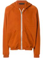 Haider Ackermann Chest Patch Hoodie - Brown