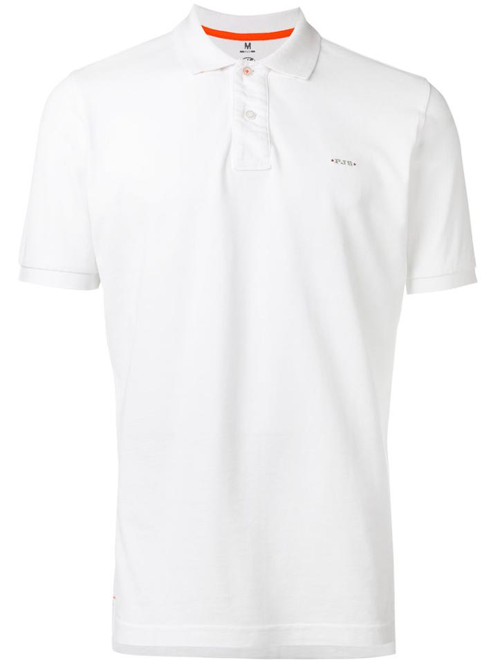 Parajumpers - Printed Back Polo Shirt - Men - Cotton - M, White, Cotton