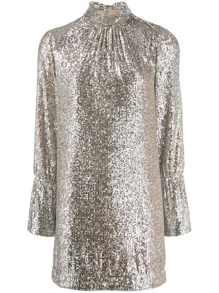 Zadig & Voltaire Fashion Show D Rumer Sequin Dress - Neutrals