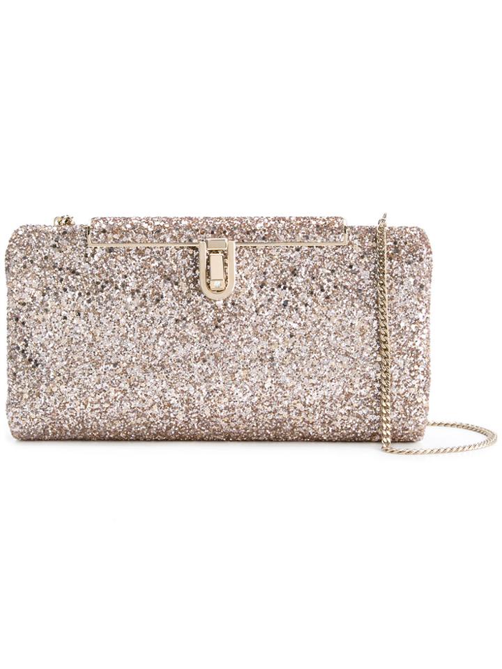 Jimmy Choo Cay Clutch Bag - Metallic